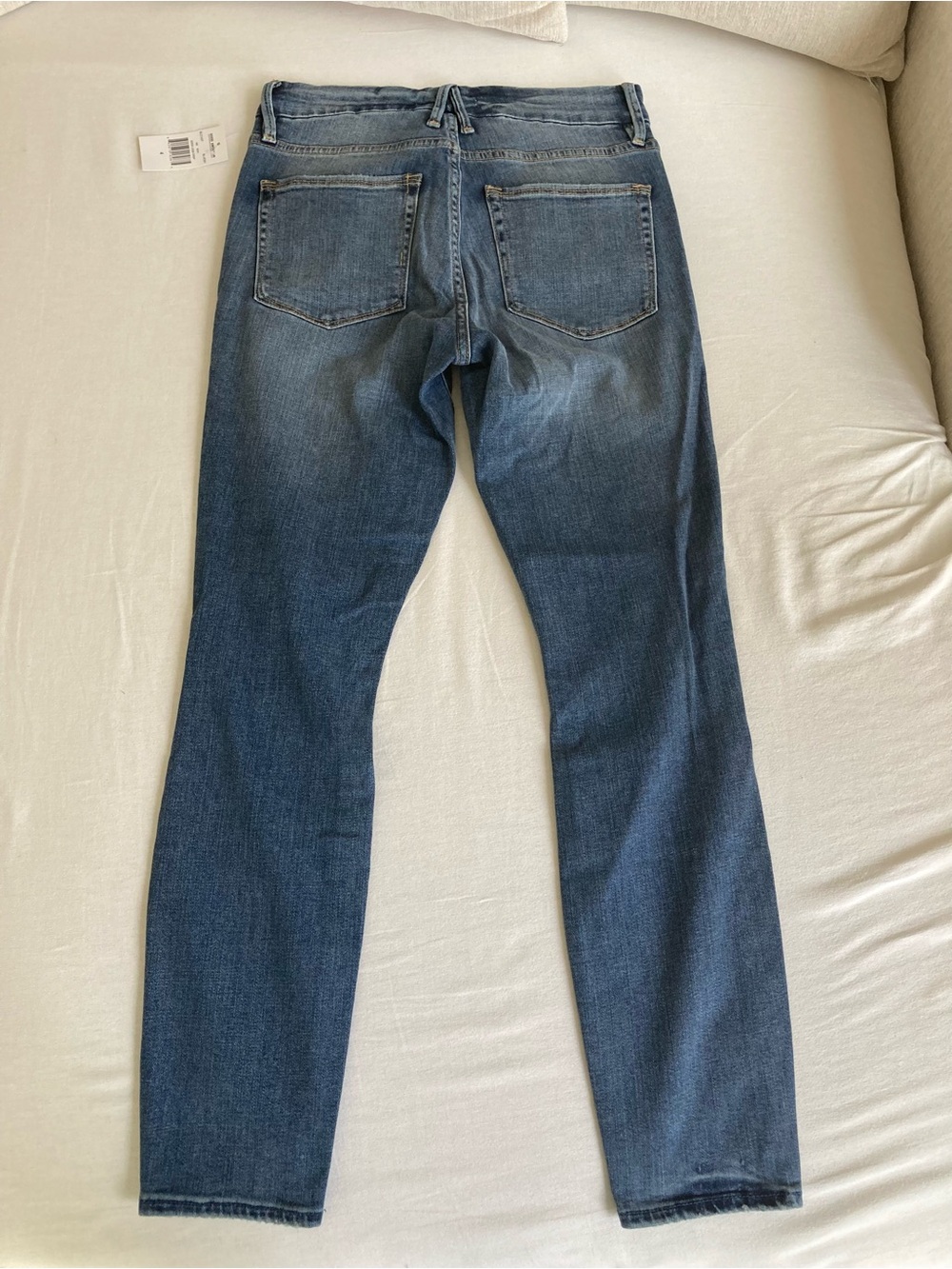 GOOD AMERICAN Good Legs Crop Blue261 sz 4 - Picture 4 of 9